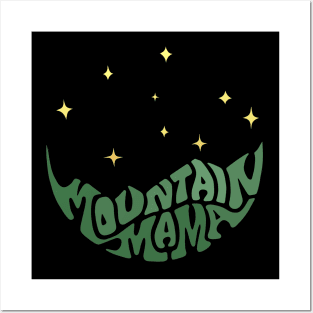 Mountain Mama Word Art Posters and Art